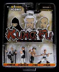X-Concepts Micro Icons Serie 1 Sammelfiguren Base Kung-Fu Masters 4 Figuren 